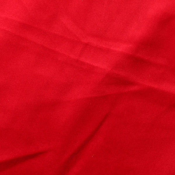 Red Camden Velvet Polyester Upholstery Drapery Fabric