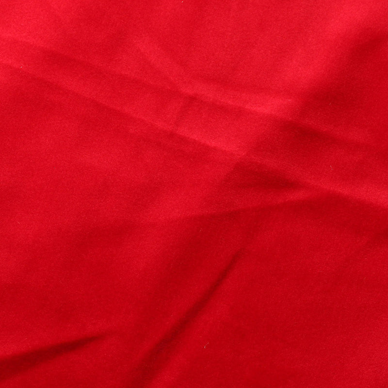 Red Camden Velvet Polyester Upholstery Drapery Fabric