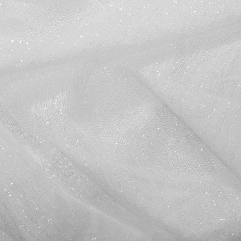 White Divine Mist Sheer Drapery Home Decor Fabric