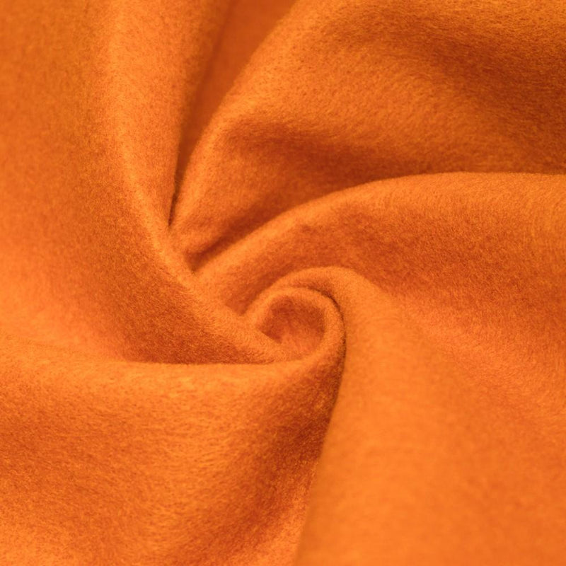 Orange Solid Acrylic Felt Fabric