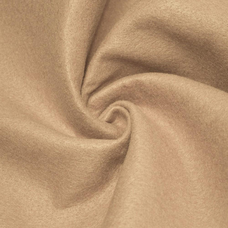 Taupe Solid Acrylic Felt Fabric