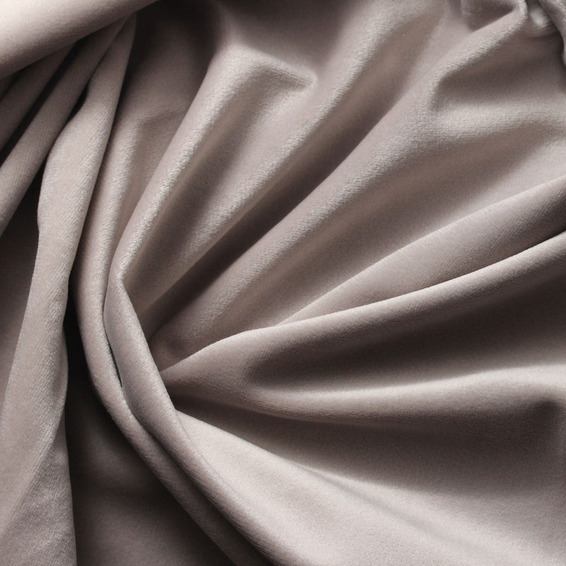 Thunder Gray Camden Velvet Polyester Upholstery Drapery Fabric