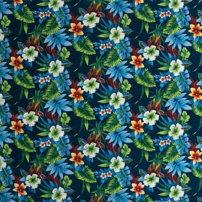 Tropical Garden Fabric | Peachskin