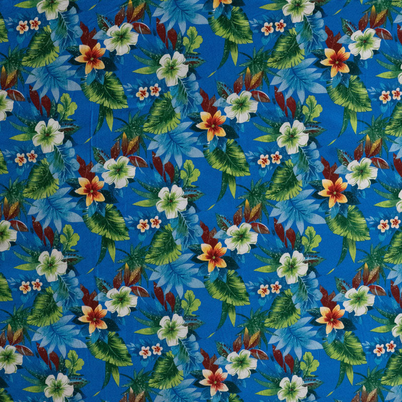 Tropical Garden Fabric | Peachskin