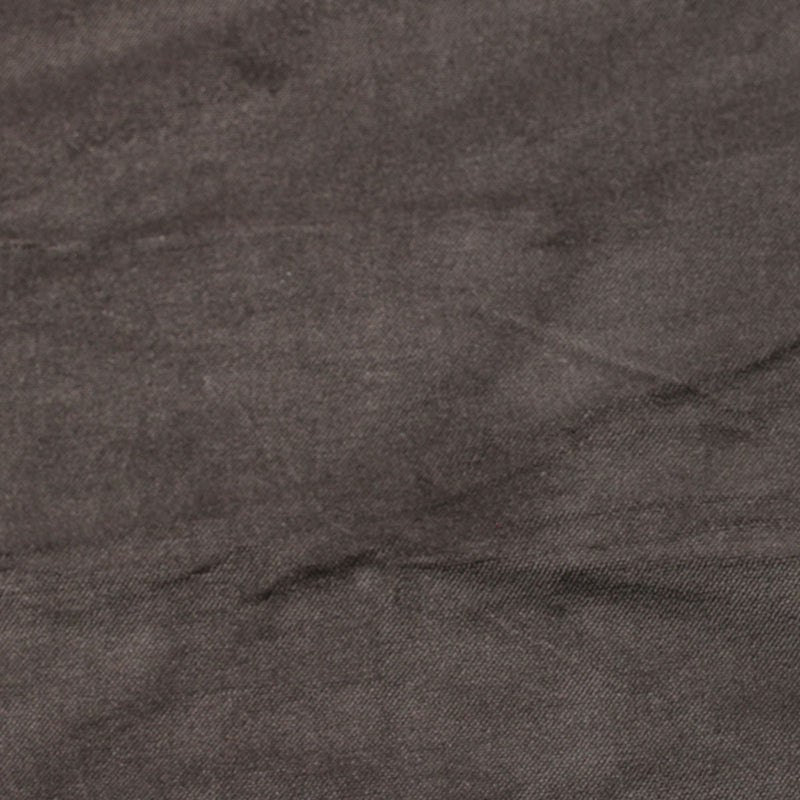 Charcoal Gray Cotton Velvet Upholstery Drapery Fabric