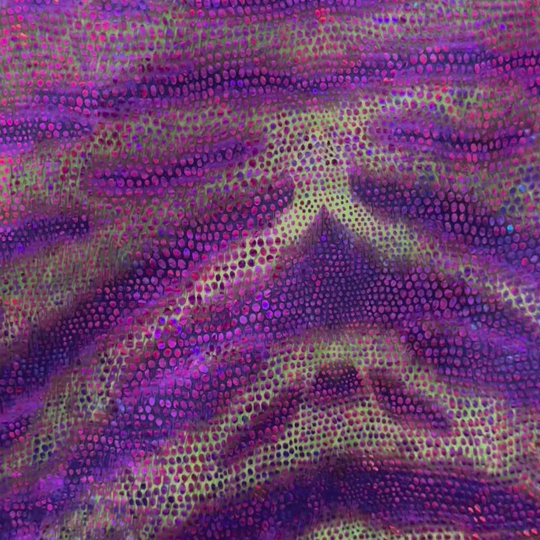 4 Way Stretch Nylon Spandex Disco Cobra | Spandex Palace Ocean