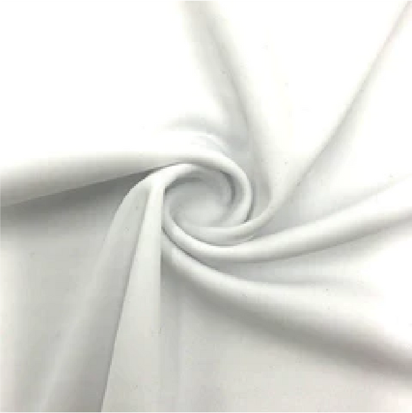 High Performance Superior 4 Way Stretch  Nylon Spandex Fabric  Dull Matte | Spandex Palace White