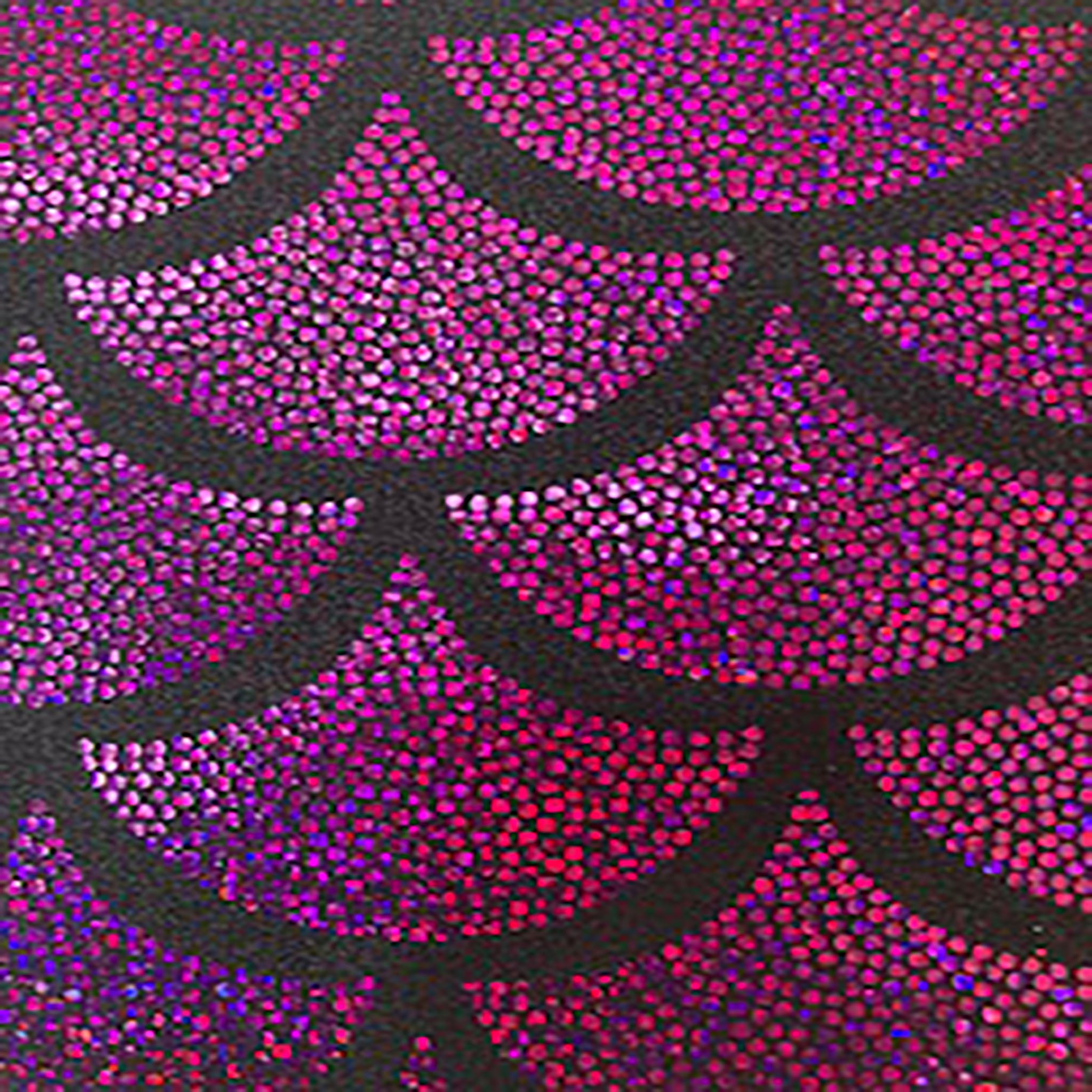 4 Way Stretch Jumbo Shell Hologram | Spandex Palace  Black Fuchsia
