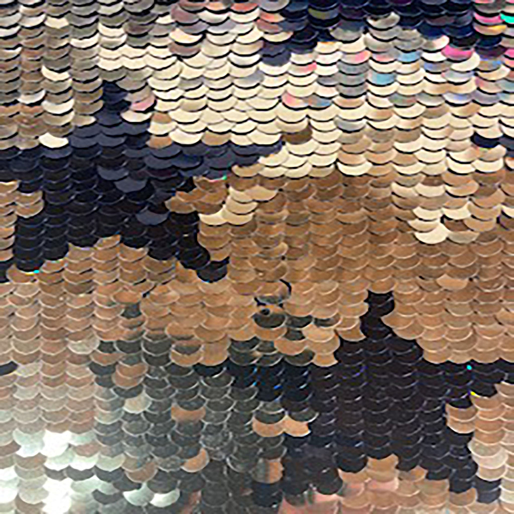 Feversible Sequins Star Reversible Sequins 2 Way Stretch Poly Fabric | Spandex Palace