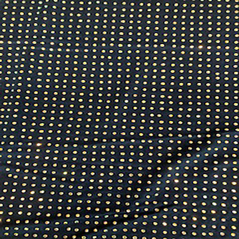 Power Mesh Polyester Rhinestone Fabric - Navy Blue - 4 Way Stretch Power  Mesh Fabric Crystal Stones By Yard