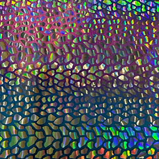 4 Way Stretch Tie Dye Nylon Spandex  Glued Sequins | Spandex Palace Hot Pink Blue