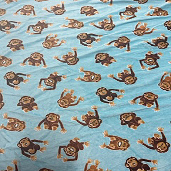 Polyester Minky  Cuddle with Little Fluffy Pile | Spandex Palace Mint Brown