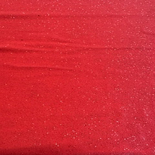 Polyester Stretch Spandex Misty Glitter Velvet | Spandex Palace Orange
