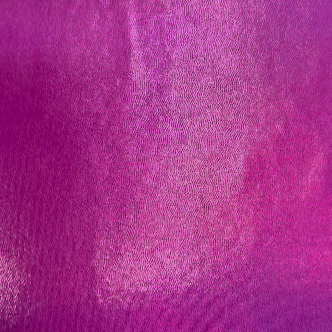 4 Way Stretch Ombre Nylon Spandex Laser Hologram | Spandex Palace Purple light to dark