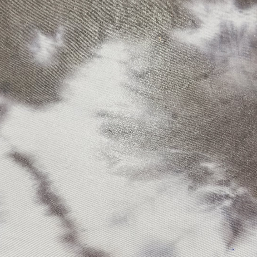 4 Way Stretch  Poly Spandex Power Mesh Bleach Tie Dye  | Spandex Palace Black White