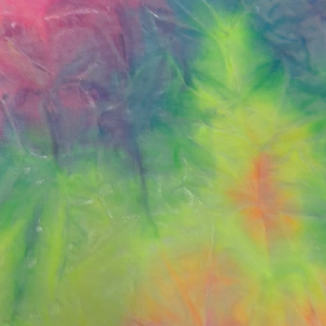 Stretch Polyester Spandex Tie Dye Velvet | Spandex Palace Multi Pastel